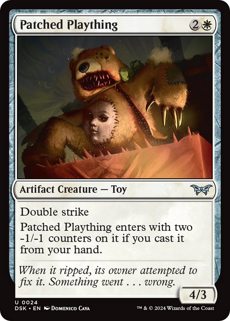 Patched Plaything [Duskmourn: House of Horror] | Eastridge Sports Cards & Games