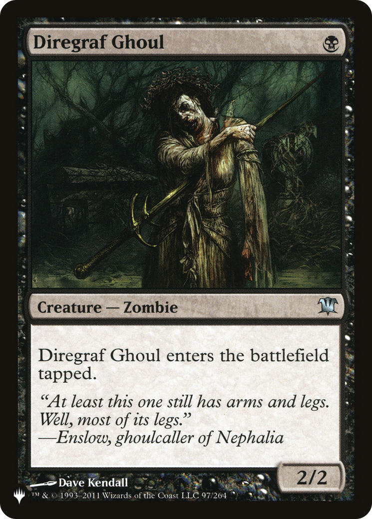 Diregraf Ghoul [The List] | Eastridge Sports Cards & Games