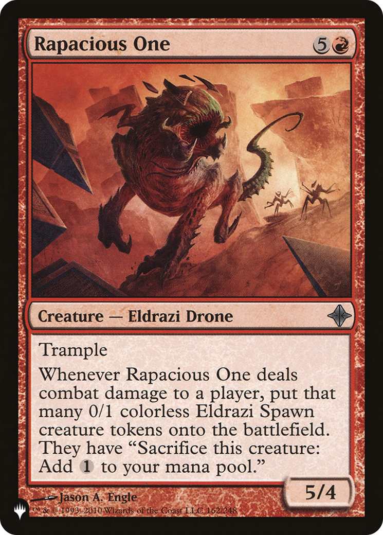 Rapacious One [The List] | Eastridge Sports Cards & Games