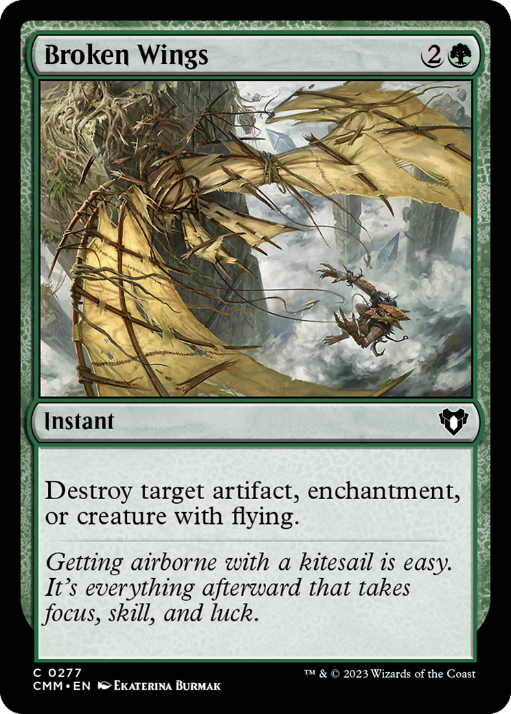 Broken Wings [Commander Masters] | Eastridge Sports Cards & Games