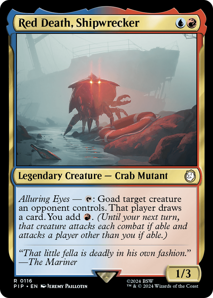 Red Death, Shipwrecker [Fallout] | Eastridge Sports Cards & Games