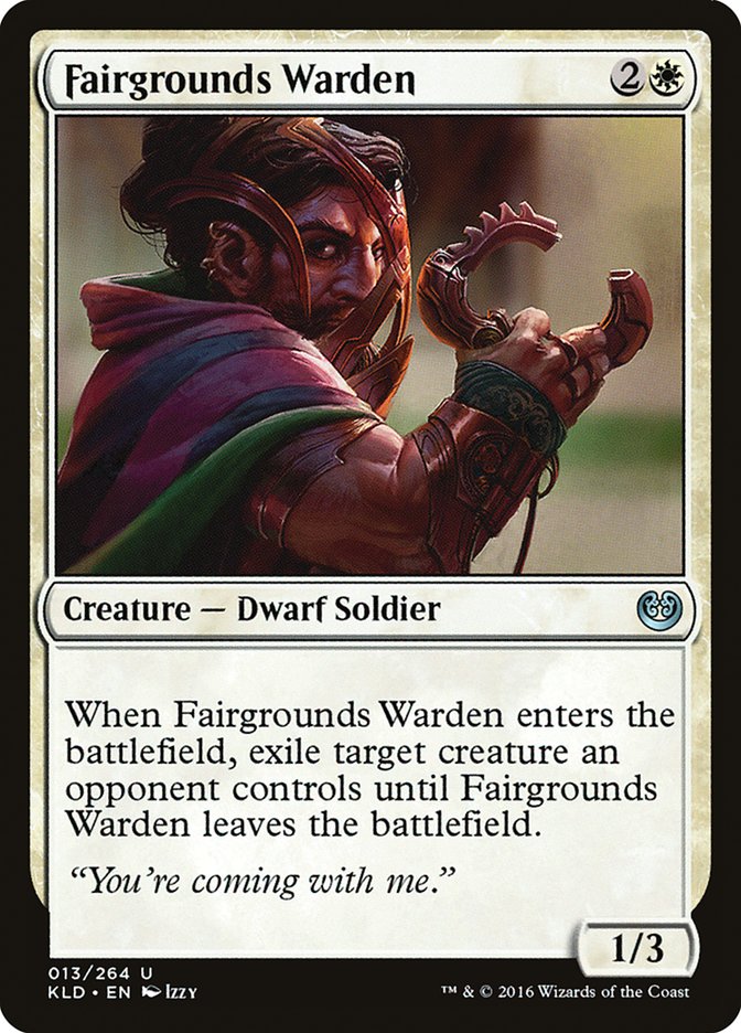 Fairgrounds Warden [Kaladesh] | Eastridge Sports Cards & Games