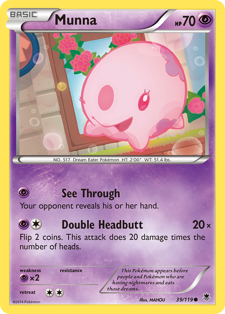 Munna (39/119) [XY: Phantom Forces] | Eastridge Sports Cards & Games