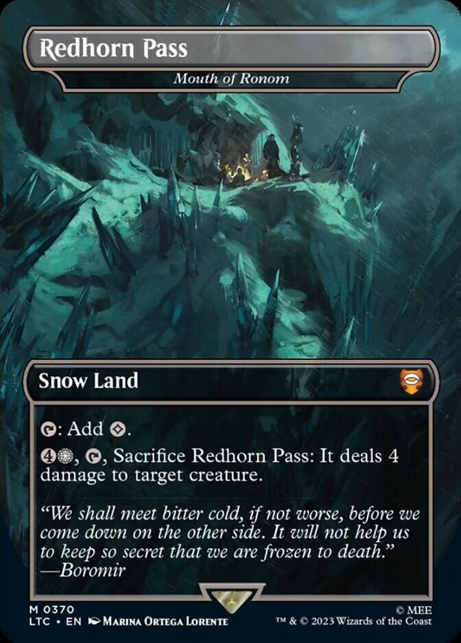 Mouth of Ronom - Redhorn Pass [The Lord of the Rings: Tales of Middle-Earth Commander] | Eastridge Sports Cards & Games