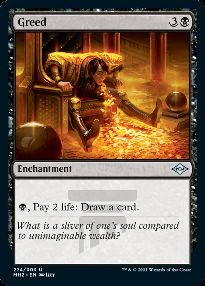 Greed (Foil Etched) [Modern Horizons 2] | Eastridge Sports Cards & Games