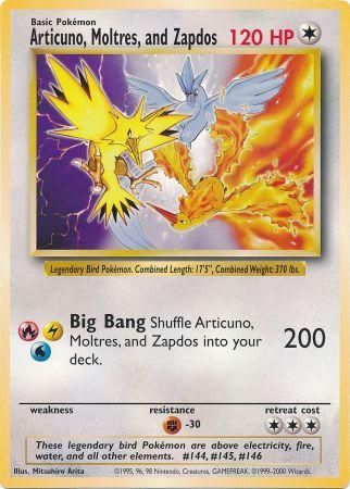 Articuno, Moltres, and Zapdos (Jumbo Card) [Miscellaneous Cards] | Eastridge Sports Cards & Games