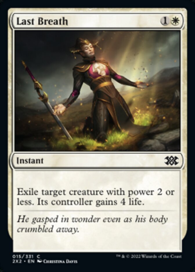 Last Breath [Double Masters 2022] | Eastridge Sports Cards & Games