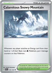 Calamitous Snowy Mountain (174/193) [Scarlet & Violet: Paldea Evolved] | Eastridge Sports Cards & Games