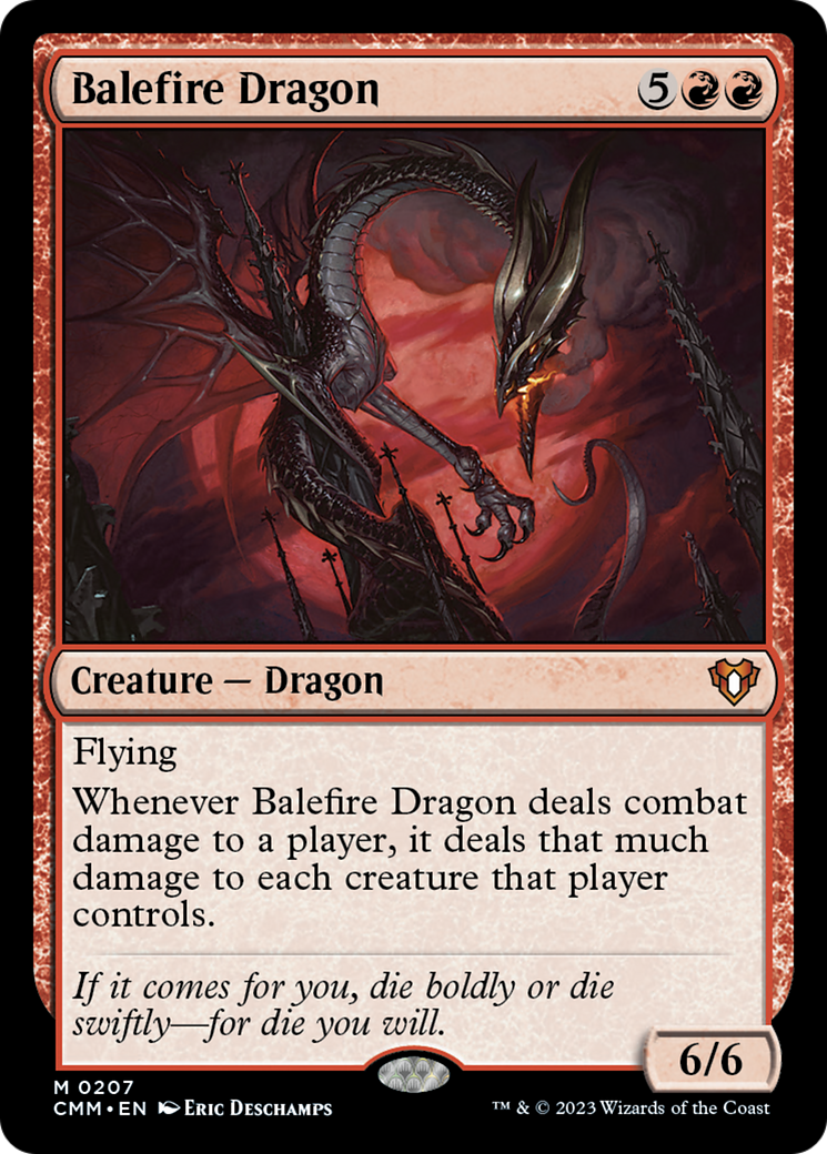 Balefire Dragon [Commander Masters] | Eastridge Sports Cards & Games