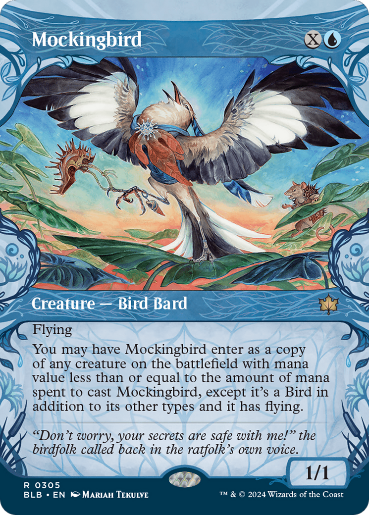 Mockingbird (Showcase) [Bloomburrow] | Eastridge Sports Cards & Games