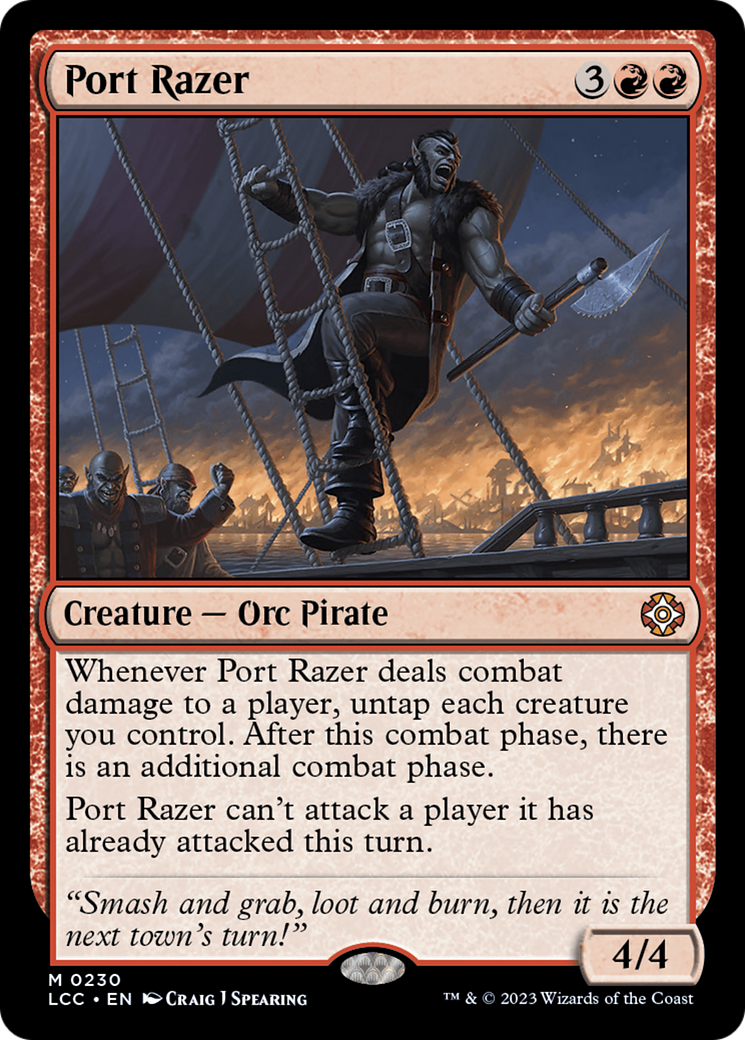 Port Razer [The Lost Caverns of Ixalan Commander] | Eastridge Sports Cards & Games