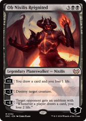 Ob Nixilis Reignited [Duskmourn: House of Horror Commander] | Eastridge Sports Cards & Games