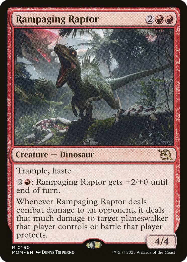 Rampaging Raptor [March of the Machine] | Eastridge Sports Cards & Games