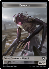 Eldrazi // Myr Double-Sided Token [Commander Masters Tokens] | Eastridge Sports Cards & Games