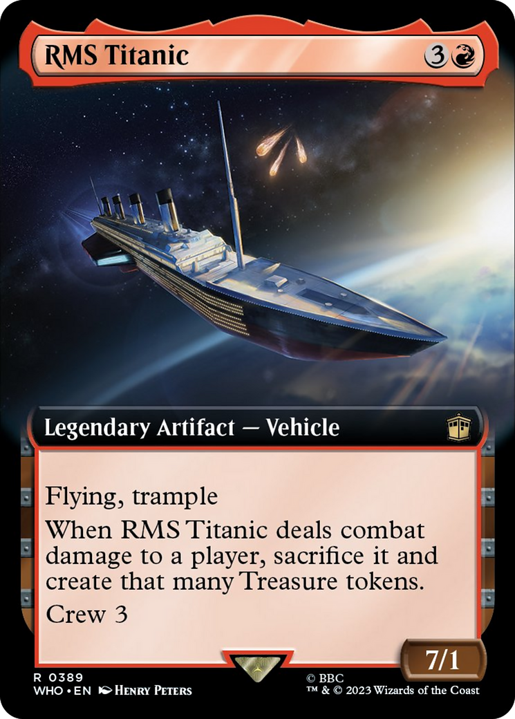 RMS Titanic (Extended Art) [Doctor Who] | Eastridge Sports Cards & Games