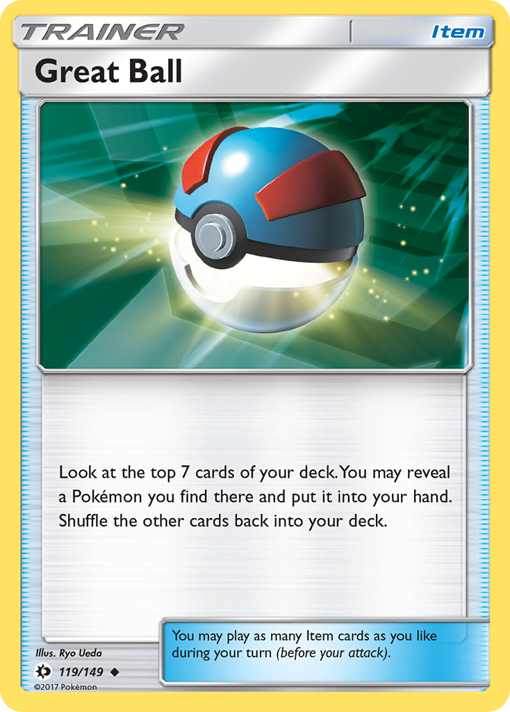 Great Ball (119/149) [Sun & Moon: Base Set] | Eastridge Sports Cards & Games