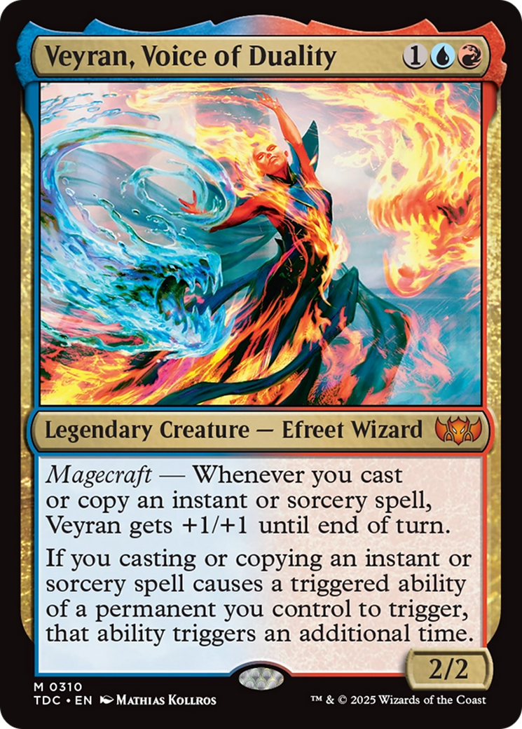 Veyran, Voice of Duality [Tarkir: Dragonstorm Commander] | Eastridge Sports Cards & Games