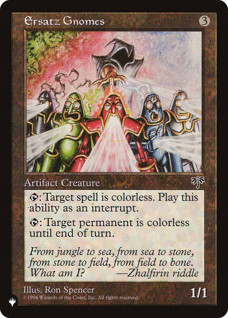 Ersatz Gnomes [The List] | Eastridge Sports Cards & Games