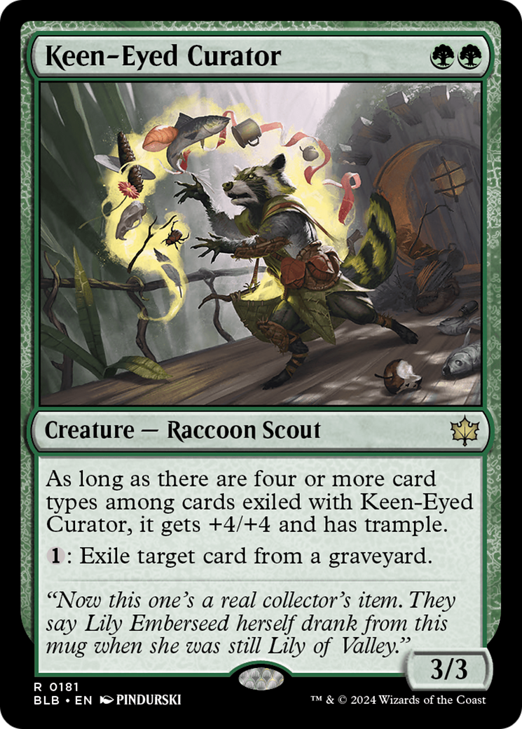 Keen-Eyed Curator [Bloomburrow] | Eastridge Sports Cards & Games