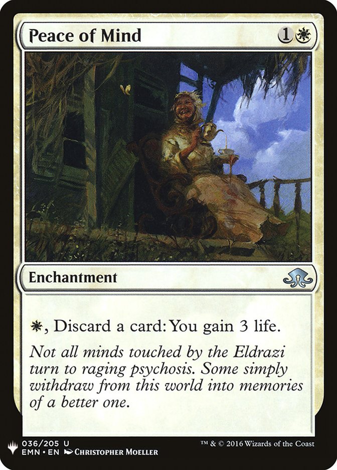 Peace of Mind [Mystery Booster] | Eastridge Sports Cards & Games