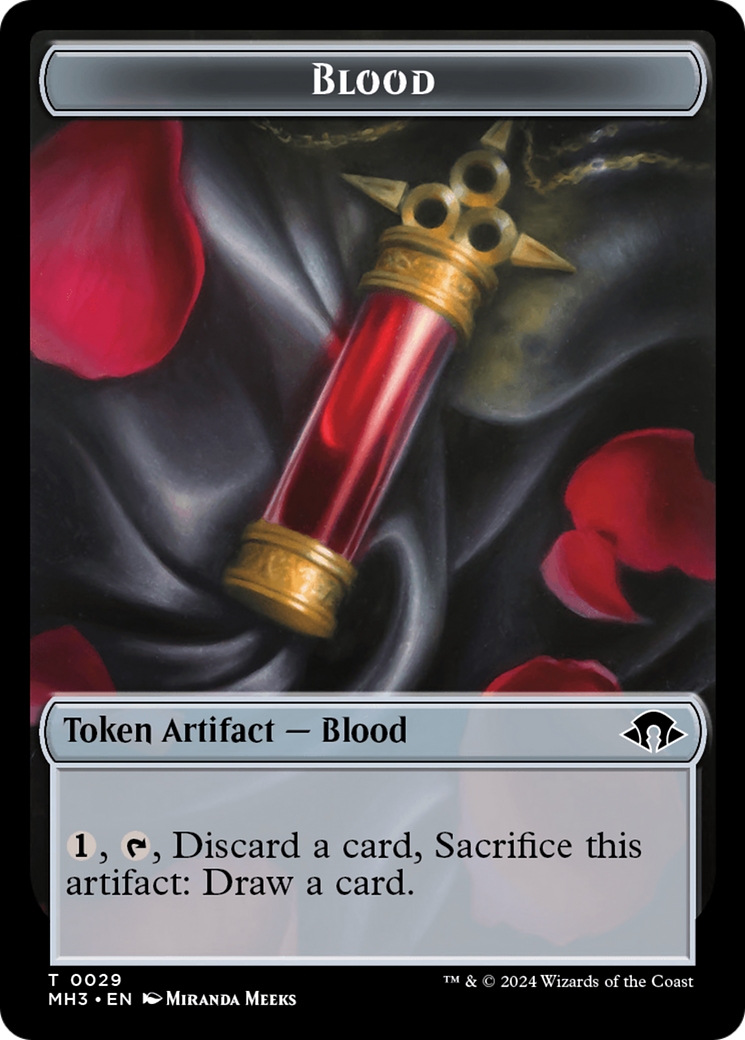 Blood // Energy Reserve Double-Sided Token [Modern Horizons 3 Tokens] | Eastridge Sports Cards & Games