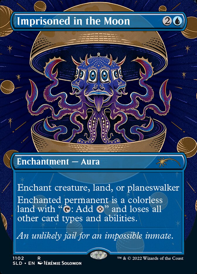 Imprisoned in the Moon (Borderless) [Secret Lair Drop Series] | Eastridge Sports Cards & Games