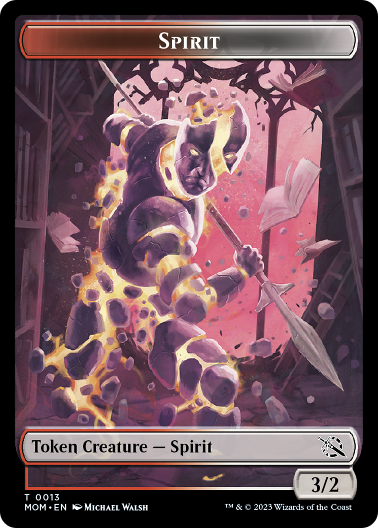 Spirit Token (13) [March of the Machine Tokens] | Eastridge Sports Cards & Games