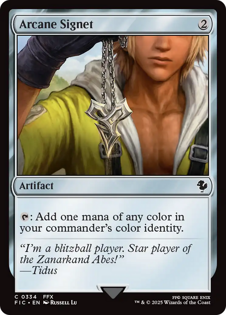 Arcane Signet (0334) [FINAL FANTASY Commander] | Eastridge Sports Cards & Games