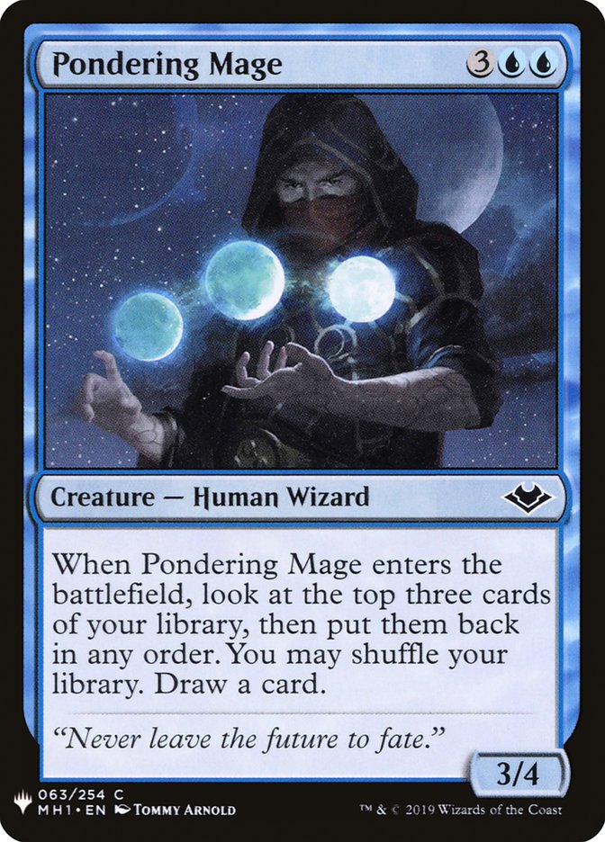 Pondering Mage [Mystery Booster] | Eastridge Sports Cards & Games