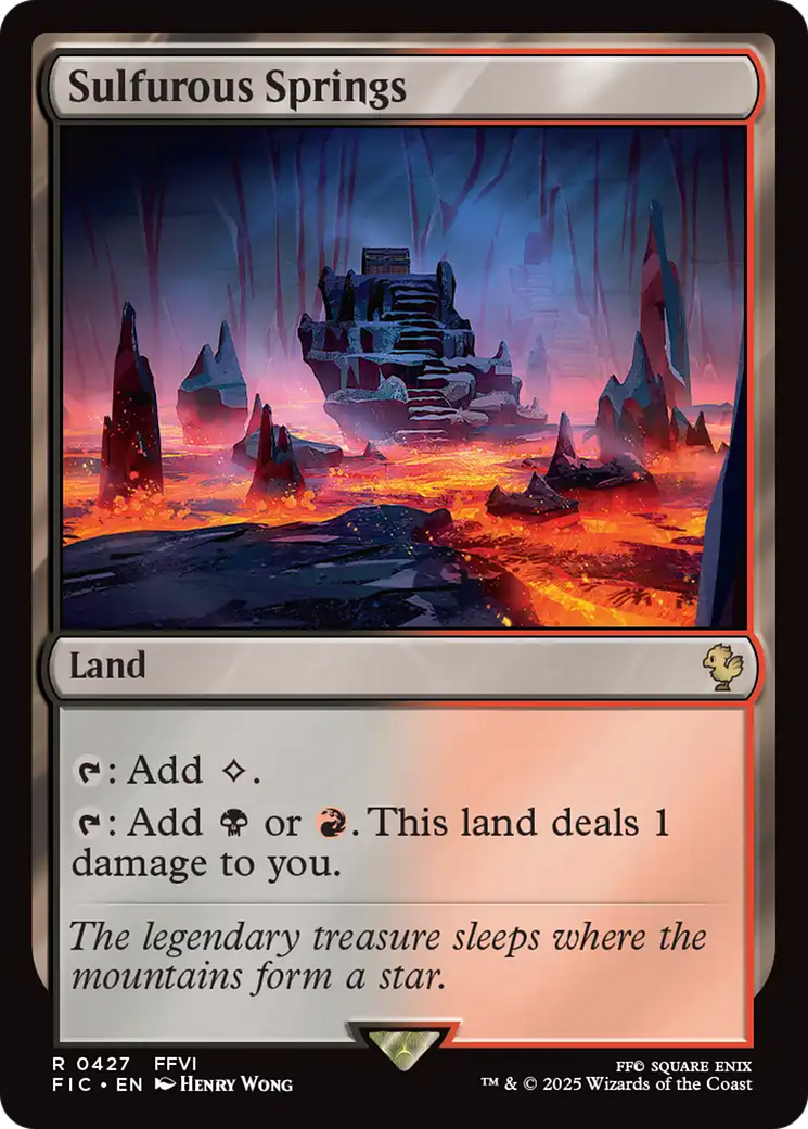 Sulfurous Springs [FINAL FANTASY Commander] | Eastridge Sports Cards & Games