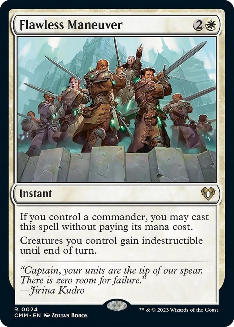 Flawless Maneuver [Commander Masters] | Eastridge Sports Cards & Games