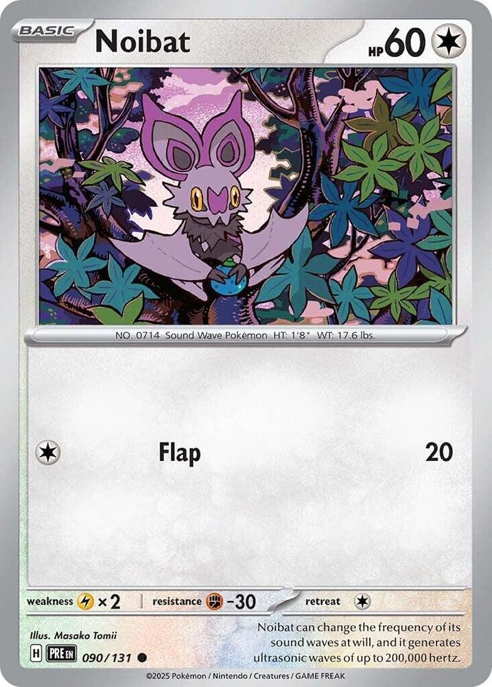 Noibat (090/131) [Scarlet & Violet: Prismatic Evolutions] | Eastridge Sports Cards & Games