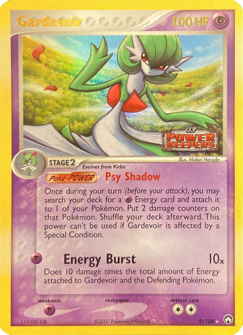 Gardevoir (9/108) (Stamped) [EX: Power Keepers] | Eastridge Sports Cards & Games