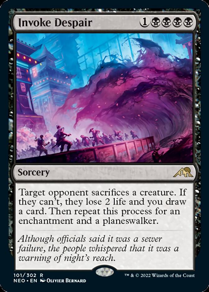 Invoke Despair [Kamigawa: Neon Dynasty] | Eastridge Sports Cards & Games