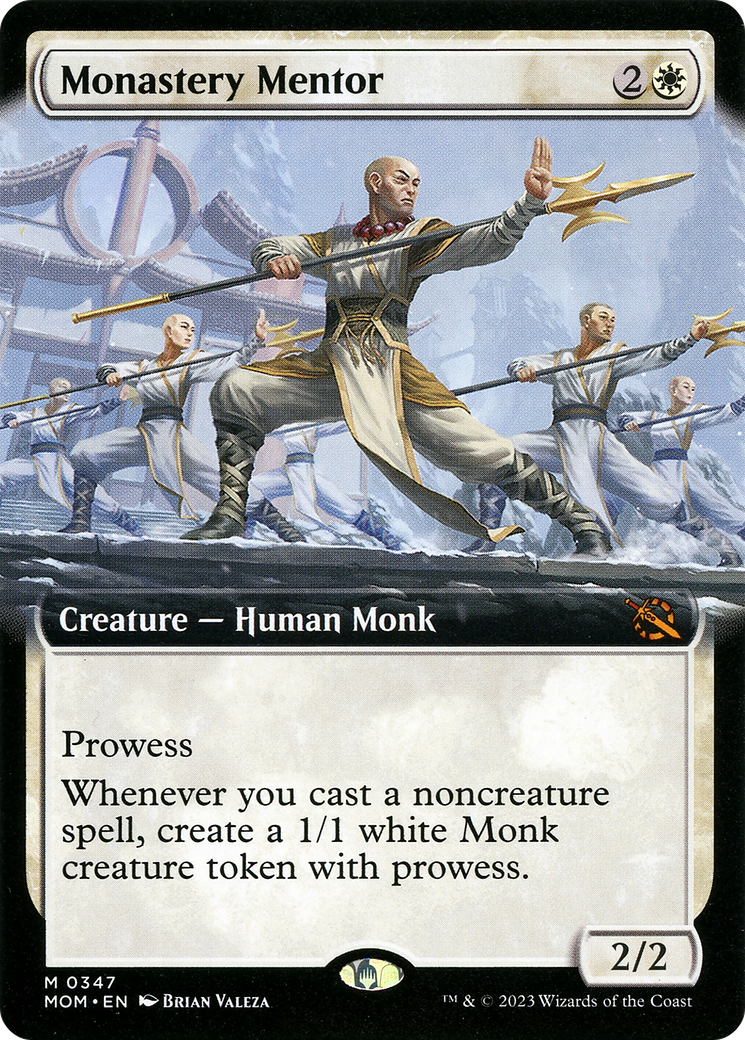 Monastery Mentor (Extended Art) [March of the Machine] | Eastridge Sports Cards & Games