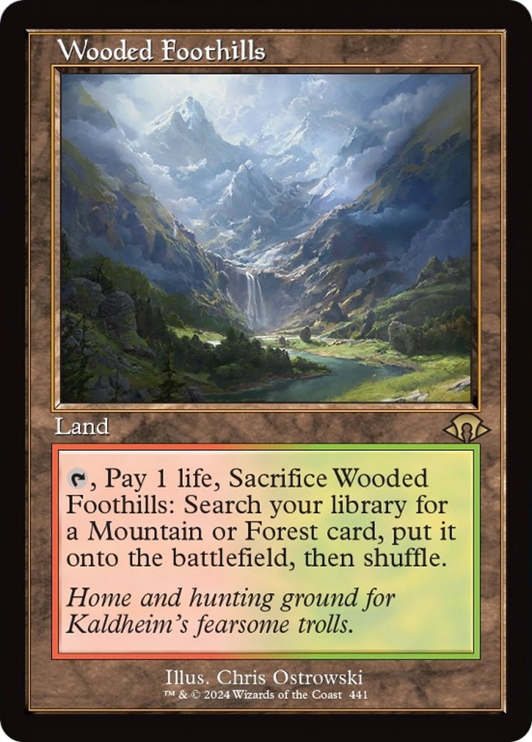 Wooded Foothills (Retro) [Modern Horizons 3] | Eastridge Sports Cards & Games
