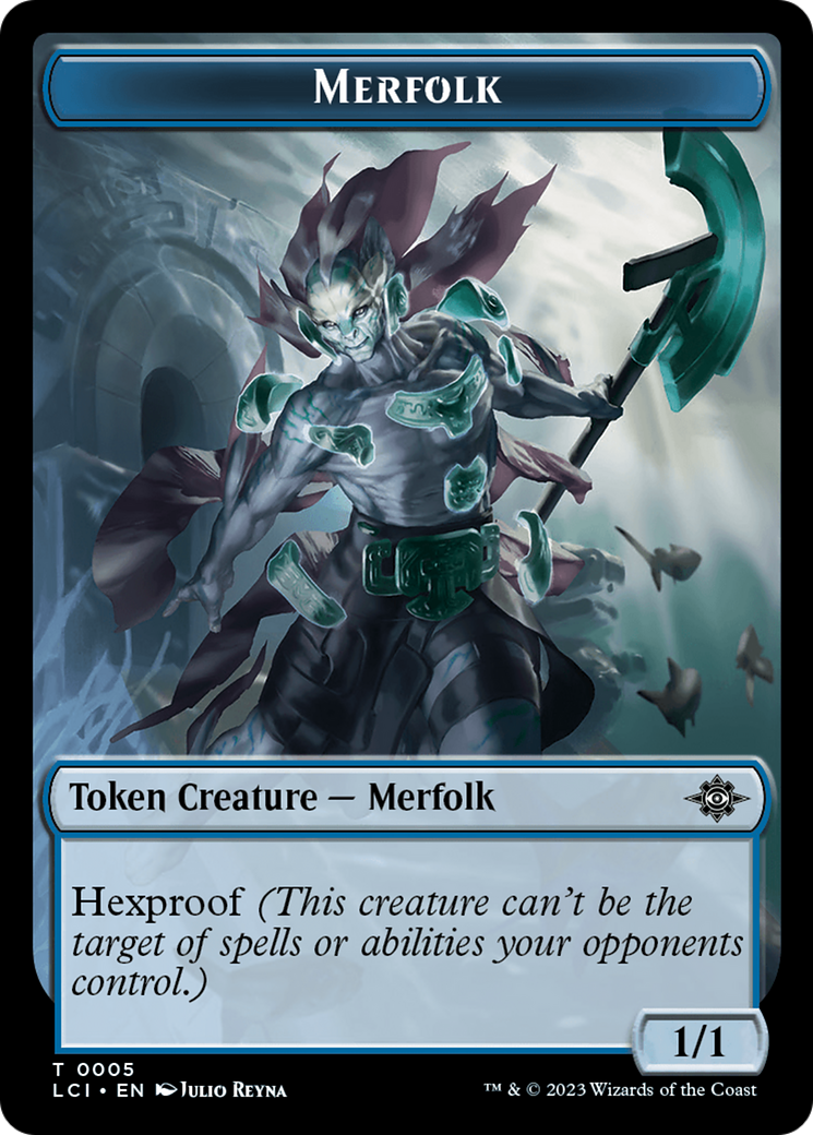 Merfolk Token [The Lost Caverns of Ixalan Tokens] | Eastridge Sports Cards & Games