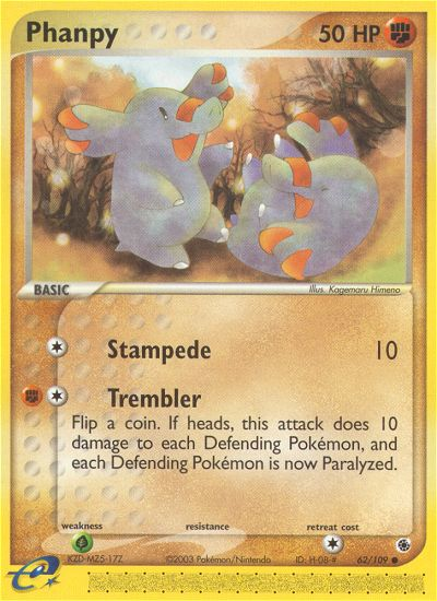 Phanpy (62/109) [EX: Ruby & Sapphire] | Eastridge Sports Cards & Games