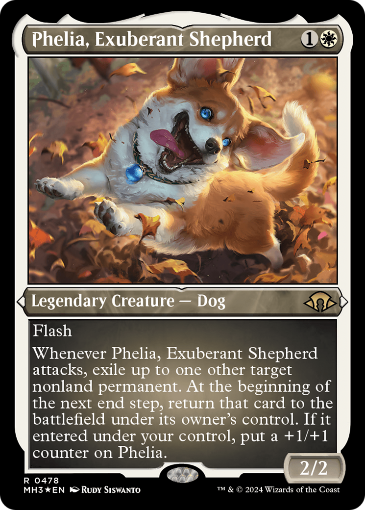 Phelia, Exuberant Shepherd (Foil Etched) [Modern Horizons 3] | Eastridge Sports Cards & Games