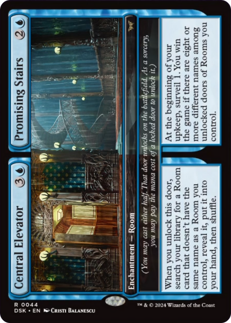 Central Elevator // Promising Stairs [Duskmourn: House of Horror] | Eastridge Sports Cards & Games