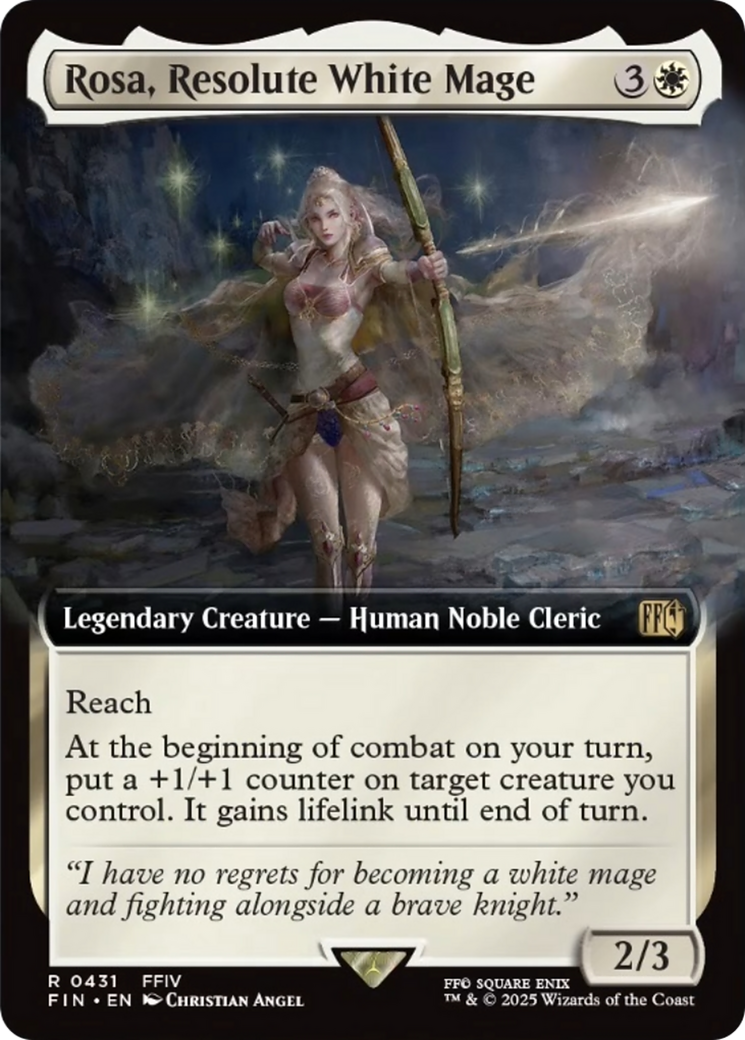 Rosa, Resolute White Mage (Extended Art) [FINAL FANTASY] | Eastridge Sports Cards & Games