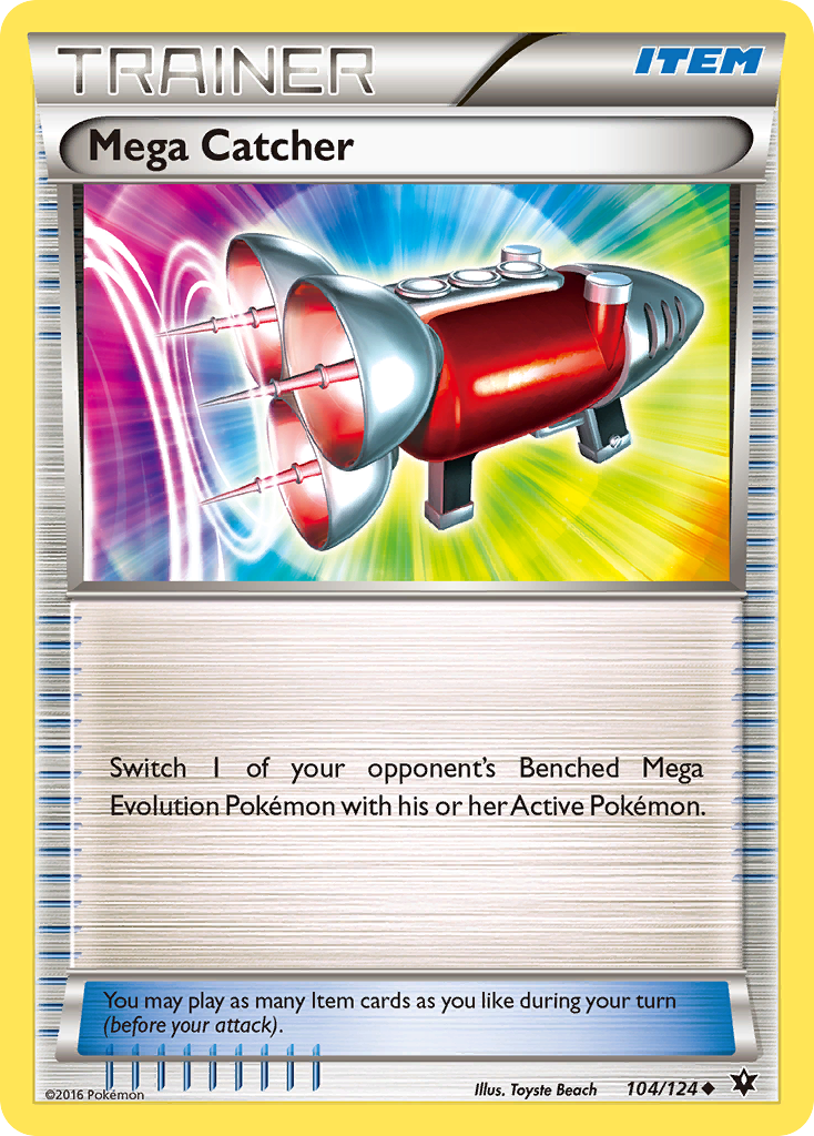 Mega Catcher (104/124) [XY: Fates Collide] | Eastridge Sports Cards & Games