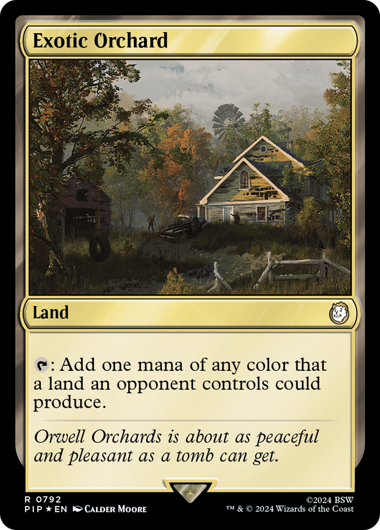 Exotic Orchard (Surge Foil) [Fallout] | Eastridge Sports Cards & Games