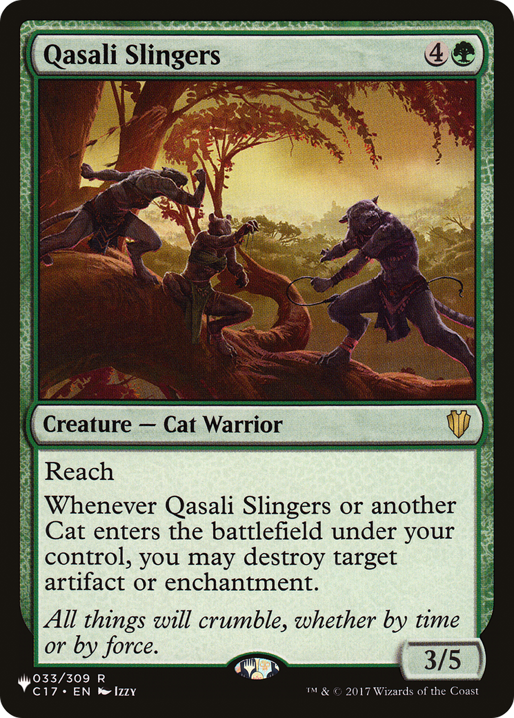 Qasali Slingers [The List] | Eastridge Sports Cards & Games