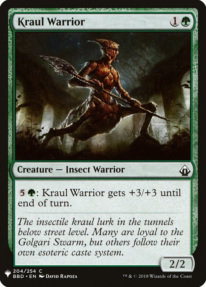 Kraul Warrior [Mystery Booster] | Eastridge Sports Cards & Games