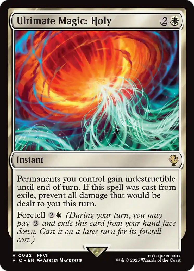 Ultimate Magic: Holy [FINAL FANTASY Commander] | Eastridge Sports Cards & Games