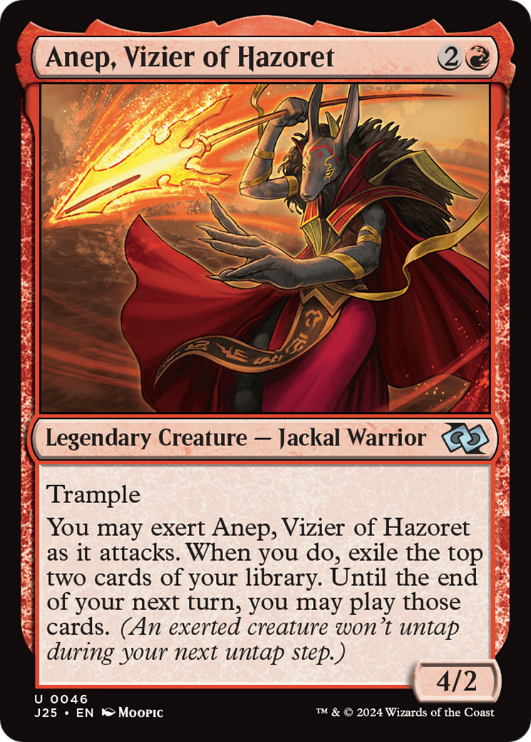 Anep, Vizier of Hazoret (Anime) [Foundations Jumpstart] | Eastridge Sports Cards & Games