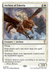 Archon of Emeria (White Border) [Mystery Booster 2] | Eastridge Sports Cards & Games