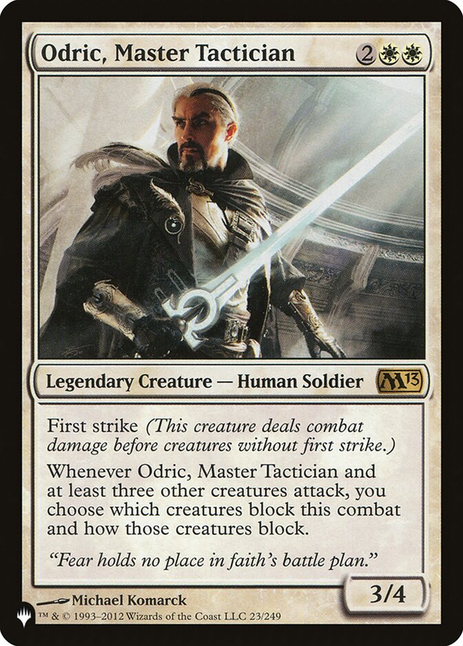 Odric, Master Tactician [The List] | Eastridge Sports Cards & Games