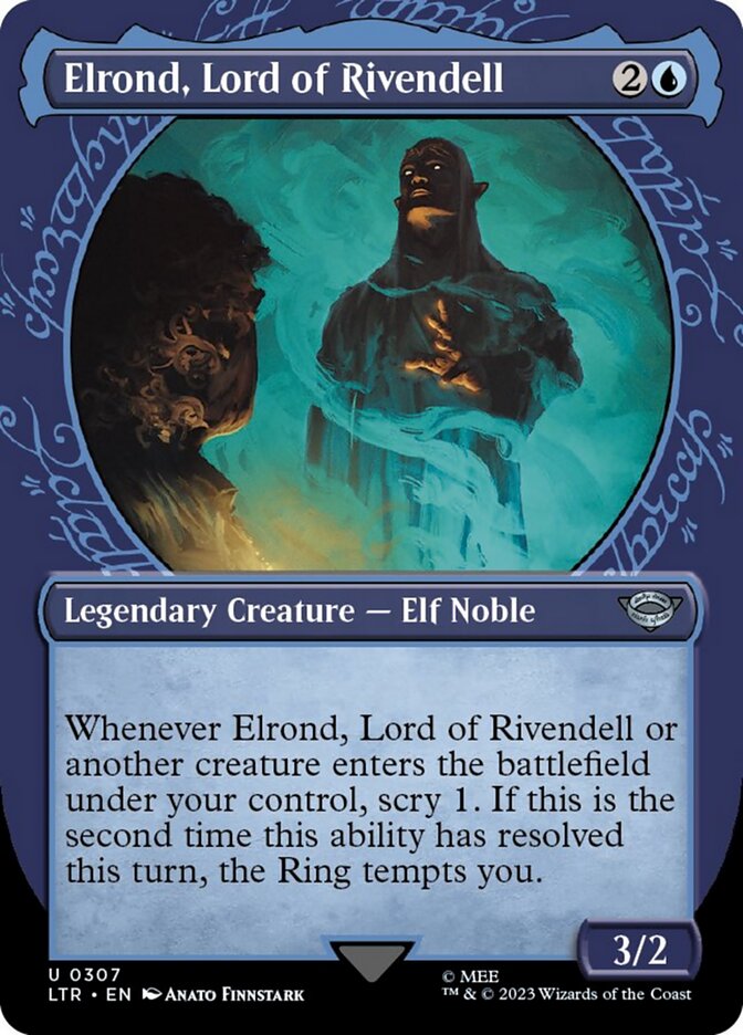 Elrond, Lord of Rivendell (Showcase Ring Frame) [The Lord of the Rings: Tales of Middle-Earth] | Eastridge Sports Cards & Games